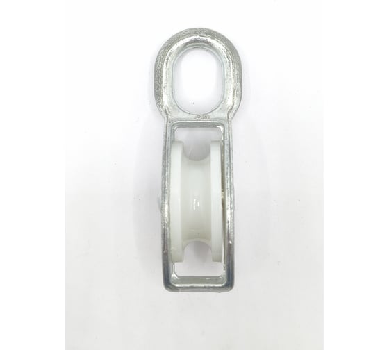 Одинарный блок с пластиковым шкивом Крепстор 40 мм, 5 шт 4665316994700