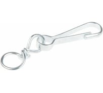 Карабин тип А с вертлюгом Крепстор 100 мм, 5 шт 4665316994861