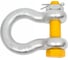 Такелажная омегообразная скоба со шплинтом HAKLIFT грузоподъемность 17 т SAK170PLBP 4