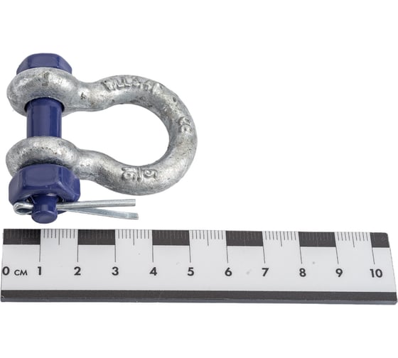 Такелажная омегообразная скоба со шплинтом HAKLIFT грузоподъемность 0,75 т SAK07PLBP