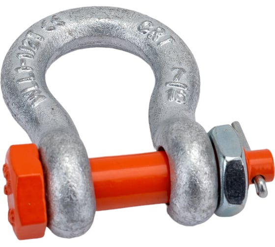 Такелажная омегообразная скоба со шплинтом HAKLIFT грузоподъемность 1,5 т SAK15PLBP