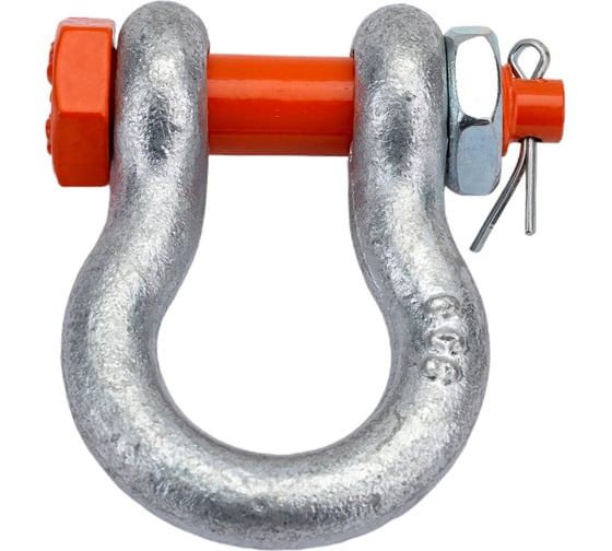 Такелажная омегообразная скоба со шплинтом HAKLIFT грузоподъемность 1,5 т SAK15PLBP