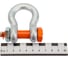 Такелажная омегообразная скоба со шплинтом HAKLIFT грузоподъемность 1,5 т SAK15PLBP 8