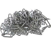 Цепь стальная Госкреп цинк. короткозвенная 3мм (5м) (тк=16) 14-0023038