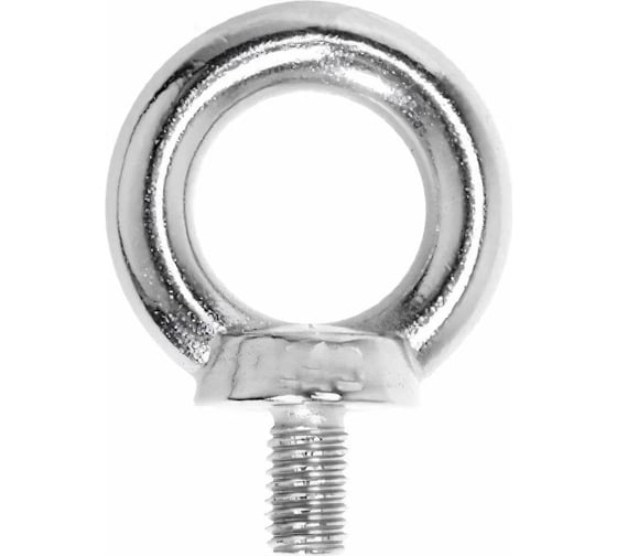 Рым болт Крепсталь DIN 580, М8, цинк, полная резьба, 20 шт. K002740 1