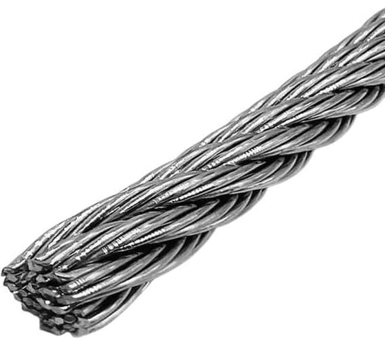 Трос Госкреп из нержавеющей стали А4 2,9мм, 25 м, тк=25 14-0023019 1