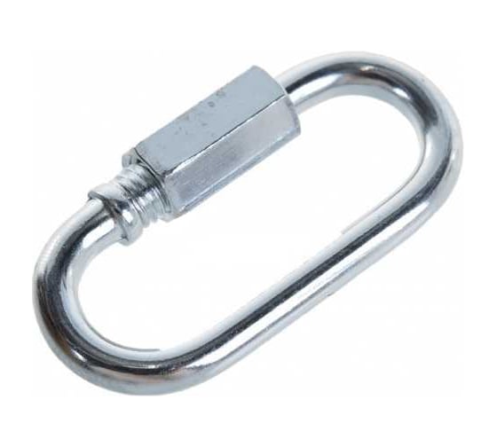 Карабин винтовой ЦММ 16 мм оцинкованный, 5 шт 0Т-00008471 1