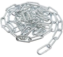 Цепь сварная крепежная техника КИШ длиннозвенная, оцинк. 4 мм (10) КТ7289 БК