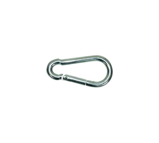 Карабин пожарный Крепстор 5 мм, нерж. DIN 5299С (А2),10 шт. 4665317004118 1