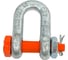 Такелажная прямая скоба со шплинтом HAKLIFT грузоподъемность 1,5 т SAK15SLBP 3