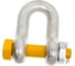 Такелажная прямая скоба со шплинтом HAKLIFT грузоподъемность 12 т SAK120SLBP 1