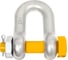 Такелажная прямая скоба со шплинтом HAKLIFT грузоподъемность 12 т SAK120SLBP 4