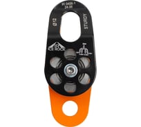 Блок-ролик ICE ROCK Sturdy двойной стальной с подшипником, ролик нерж IR 0406-1