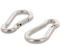 Карабин Edelfix ART.9075 5х50 мм, А4, нерж. пружинный 2 шт. 90754550 2