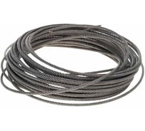 Стальной канат GPR ООО ГРУЗОПОДЪЕМНЫЕ РЕШЕНИЯ  ГОСТ 2688-80, Ø 9,6 мм, 75 м черный в смазке 4631179073500