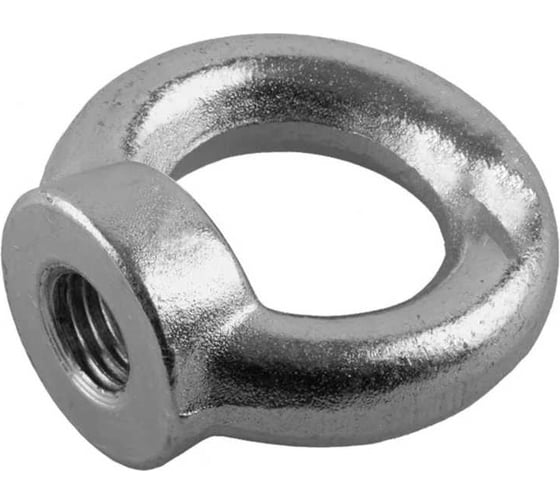 Рым гайка ARNO INDUSTRIES М20 100 шт. для подъема и крепления грузов DIN 582 класс прочности A2-70 нержавеющая сталь A2-70 A4B902000091N07 1