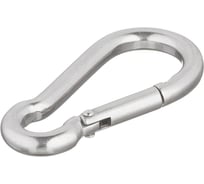 Карабин пожарный КРЕП-КОМП нержавейка DIN 5299 A2 м8 Малая фасовка (2шт) кпон8мф