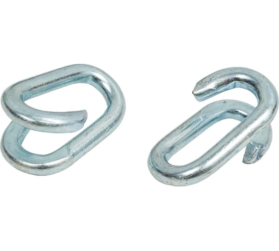 Соединитель ARNO INDUSTRIES 4 мм, 100 шт, цепи для соединения и ремонта цепей, оцинкованная сталь цинковое покрытие AFF000400030198 1