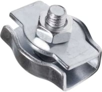 Соединитель троса одинарный для соединения стальных тросов SIMPLEX, 8 мм, 10 шт., оцинкованный ARNO INDUSTRIES AF1700800032007