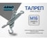 Талреп крюк ARNO INDUSTRIES М16 1 шт кольцо для натяжения и регулировки троса и цепи нержавеющая сталь А4-80 A4BJ31600091A07 2