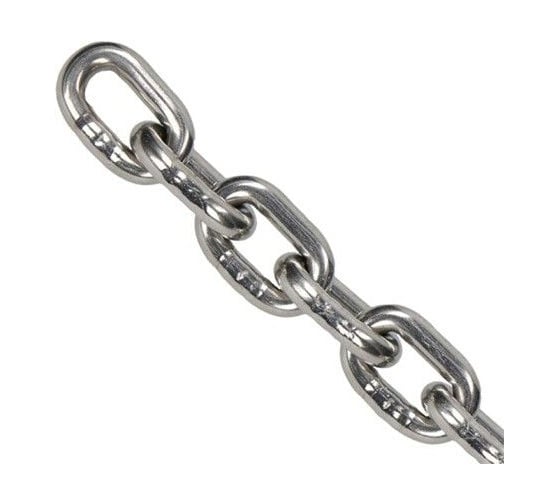 Цепь ARNO INDUSTRIES 3 мм 100 шт. короткозвенная для такелажа и крепления грузов DIN 766. оцинкованная AFN100300032L07 1