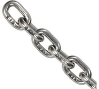 Цепь короткозвенная для подъема и крепления грузов DIN 766 оцинкованная 5 мм, 1 шт. ARNO INDUSTRIES AFN100500033698