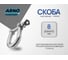 Скоба ARNO INDUSTRIES такелажная прямая для соединения и крепления тросов и цепей нержавеющая сталь A2 размер 8 мм 3 шт A4BD00800091098 2
