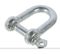 Скоба такелажная прямая для подъема и крепления грузов нержавеющая сталь А2-70 6 мм, 5 шт. ARNO INDUSTRIES A4BD00600092007