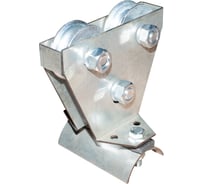 Тележка под трос КРАНЭЛЕКТРО ТТК-3-16 (трос до 16 мм, 3 ролика с подшипником) 00-00009358