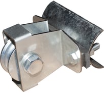 Тележка под трос КРАНЭЛЕКТРО ТТК-1-8 (трос до 8 мм, 1 ролик с подшипником) 00-00002537