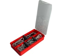 Карабин стальной 23 Болта ОЦ DIN5299C в органайзере НАБОР 1 1000165