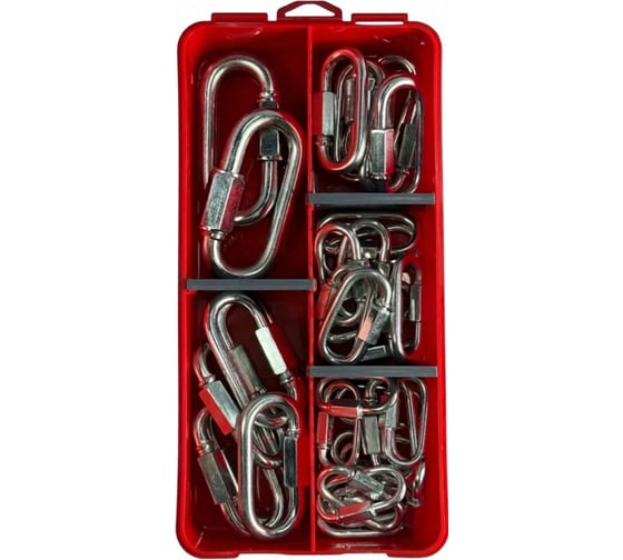 Карабин винтовой 23 Болта ОЦ в органайзере НАБОР 1 1000164 1