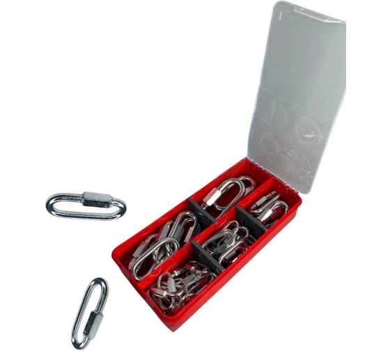 Карабин винтовой 23 Болта ОЦ в органайзере НАБОР 1 1000164