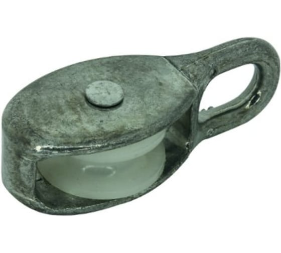 Блок одинарный ЦКИ Глобал 12 мм, цинк, 1 шт. 1279 1