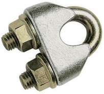 Зажим троса ЦКИ Глобал DIN 1142, 6 мм, цинк, 20 шт. 21040