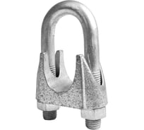 Канатный зажим, цинк, DIN 741, М34, 25 шт. КРЕП-КОМП зк34