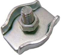 Одинарный зажим для троса (simplex), М6, 70 шт. Крепстор 4665316996216