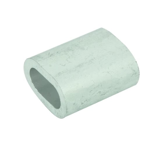 Обжимной зажим для троса ЦКИ Глобал 8 мм, ал., 50 шт. 43965