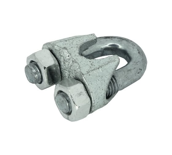 Зажим для троса ЦКИ Глобал DIN 741 22 мм, Ц 3 шт. 2664