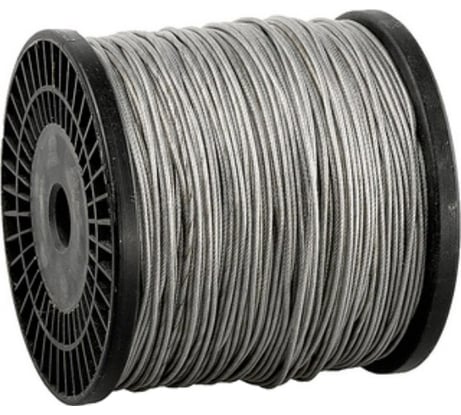 Трос стальной DIN 3055 Зубр 4-304120-01-02