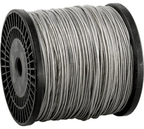Трос стальной DIN 3055 (4 мм; 200 м) Зубр 4-304120-03-04
