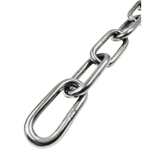 Цепь сварная ЦММ коротк.зв. оцинк. 5 мм., 50 метр. 0Т-00016857