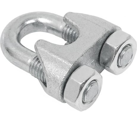 Зажим для стальных канатов оцинкованный Sebmet 8.0 мм DIN 741 упаковка 50 шт TD00500850