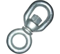 Вертлюг петля-кольцо Стройметиз 10 цинк (уп.1 шт) перф.подвес 4980811