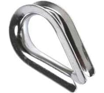 Коуш ARNO INDUSTRIES 5 шт. для защиты и усиления петли стального троса DIN 6899A размер 12 сталь оцинкованный AF7001200038007