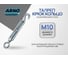 Талреп крюк ARNO INDUSTRIES М10 5 шт кольцо для натяжения троса и стяжки конструкций DIN 1480 оцинкованный AFJ301000033198 2