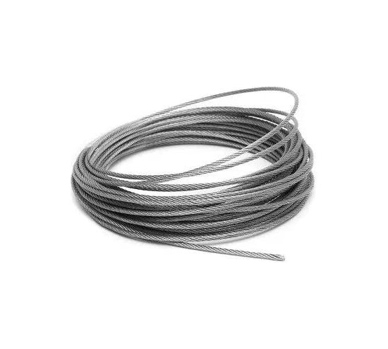 Трос ARNO INDUSTRIES 4 мм 1 шт.. стальной для такелажных и монтажных работ. длина 250 м оцинкованный AFL10040003M598