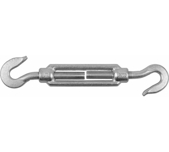 Талреп крюк ARNO INDUSTRIES М16 1 шт, крюк для натяжения тросов и цепей DIN 1480 оцинкованная сталь AFJ101600030198