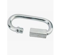 Карабин ARNO INDUSTRIES 5 мм 10 шт.. винтовой для соединения и фиксации тросов и цепей. оцинкованный AF5300500031N98