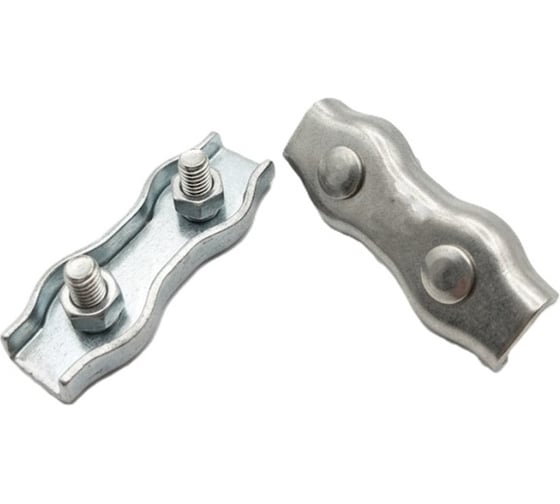 Зажим для троса boltnn.ru 5 мм Duplex 800 шт 4687207713276